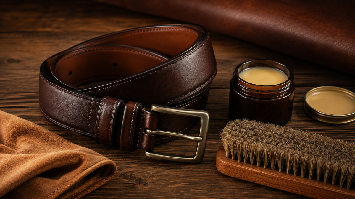 How to Care for Your Leather Belt