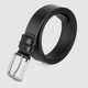 The Heritage Genuine Leather Belt - Black