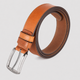 The Heritage Genuine Leather Belt - Tan