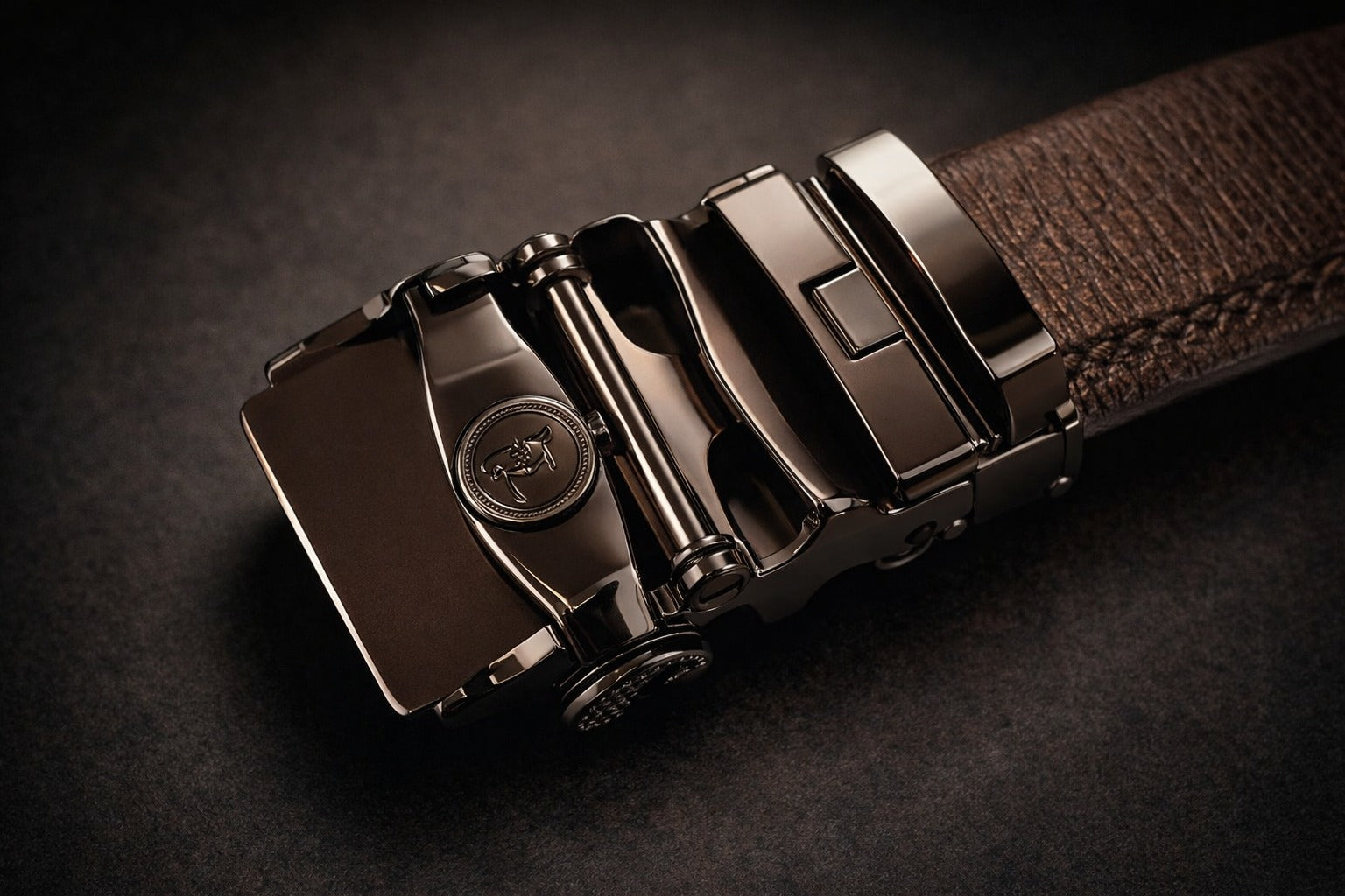 Men's Leather Retched Belt